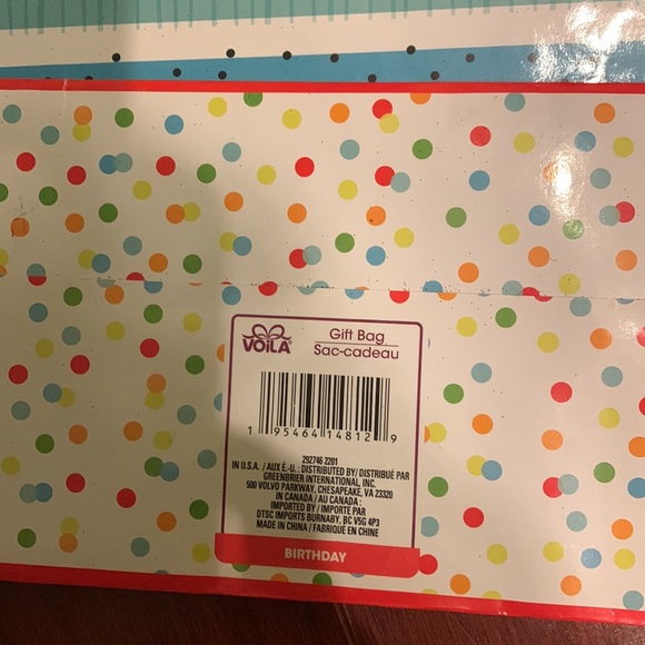 2 viola&1 hallmark large birthday gift bags - Picture 10 of 16